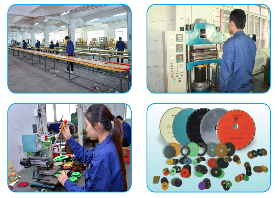 Cement / Concrete / Terrazzo Diamond Polishing Pads with Resin Bond