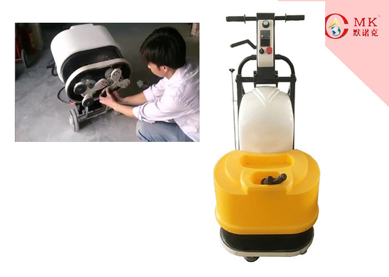 Участок полируя машины 4KW 5.5HP 1500rpm сухой конкретный желтый один